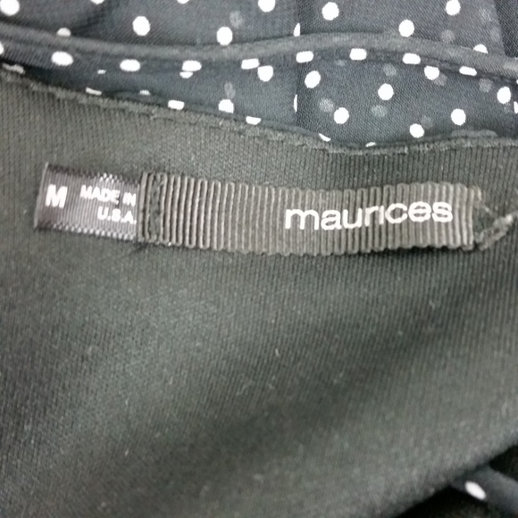 Maurices Polka Dot Tiered Dress Size Medium - Picture 5 of 6